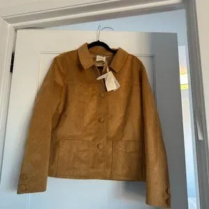 Doen | Jackets & Coats | Nwt Doen Arizona Jacket Sz Xl Brown 